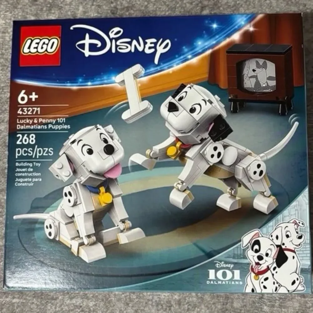 LEGO Disney Lucky & Penny 101 Dalmatians Puppies 43271